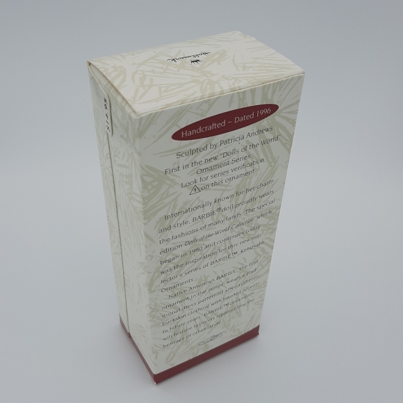 Barbie Hallmark Keepsake Ornament Native American - Picture 5 of 6